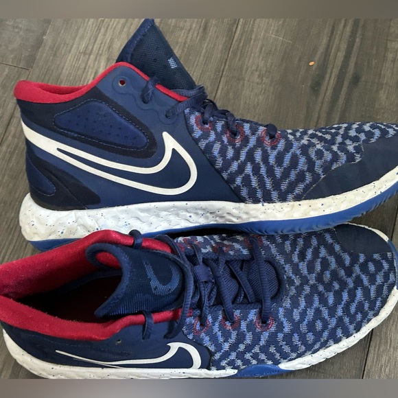 NIKE KD Trey 5 Vlll blue void high top size 7Y - Picture 2 of 9